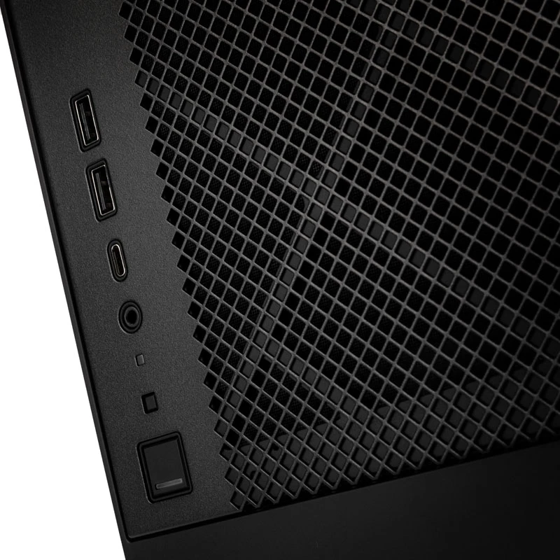 SidabrinėStone ALTA G1M - microATX Tower - micro ATX - be maitinimo bloko (SFX12V/SFX-L12V) - juoda - USB/garso