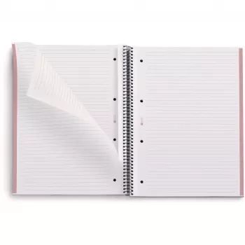 MIQUELRIUS College Notebook Eco Emotions 1 ruled DIN A4 inner margin (A609722)