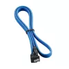CableMod ModMesh – SATA kabelis – Serial ATA 150/300/600 – SATA (M) kampinis į SATA (M) – 60 cm – šviesiai mėlynas (CM-CAB-RSAT-N60KLB-R)
