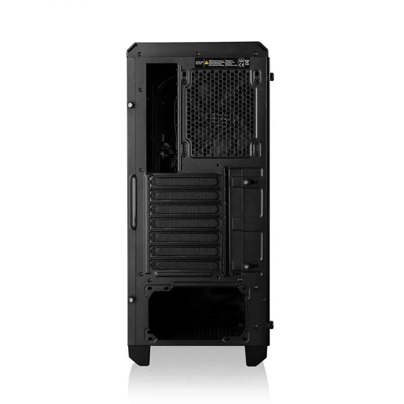 PC korpusas MODECOM Oberon Pro Midi Tower, grūdintas stiklas, microATX/ATX, 7 lizdai, 395 mm GPU, 2x3,5 colio + 3x2,5 colio nišos, USB 3.2 Gen1