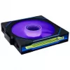 “Lian Li UNI FAN SL-INF Wireless ARGB PWM 140mm” korpuso ventiliatorius, juodas
