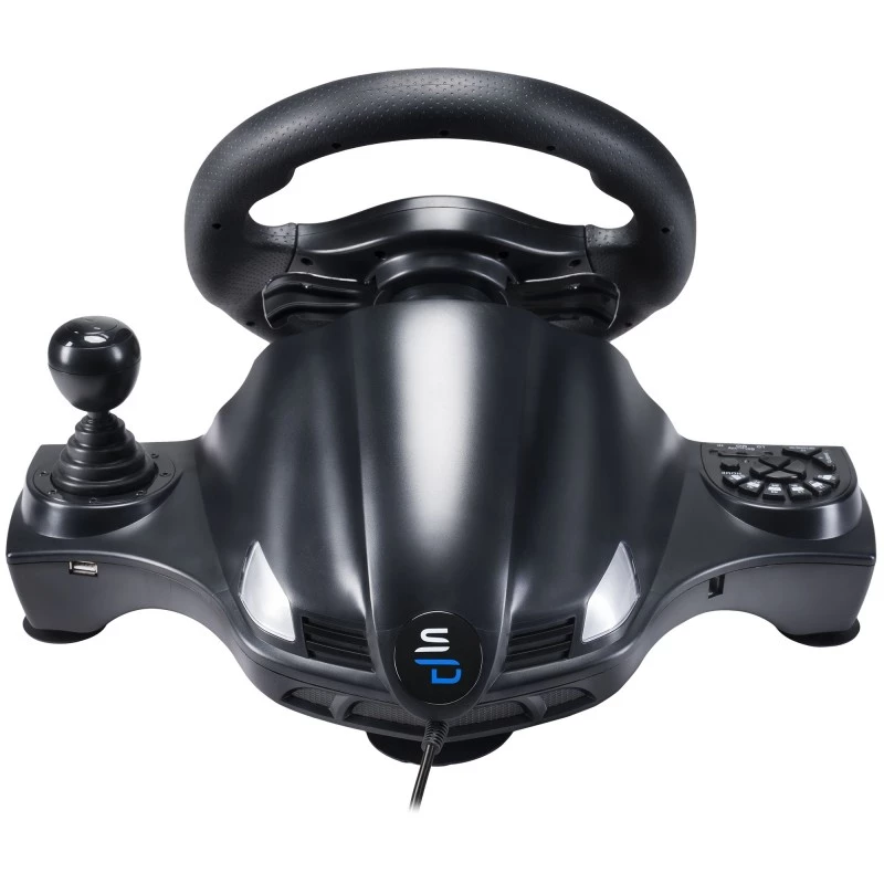Vairas + pedalai Subsonic SA5156-NG 270° sukimasis USB juodas