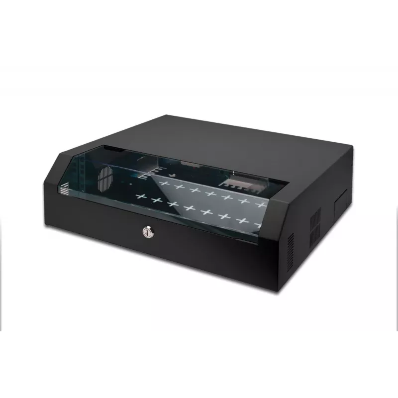Sieninis stovas Digitus DN-19 04U-PB-B