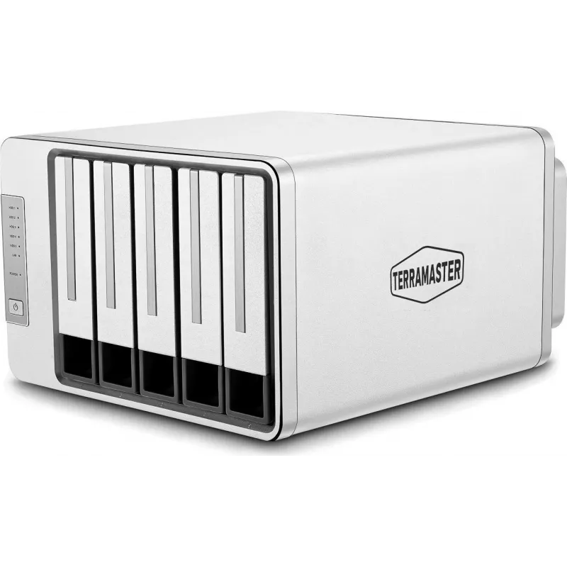 5 diskų be diskų išorinis RAID korpusas TERRAMASTER D5-310 USB 3.1