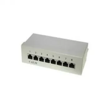 Struktūrinė panelė S/CONN 75058 Mini Cat5e pilka