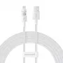 Baseus Gem USB į IP 2.4A greitojo įkrovimo kabelis 2 m Baltas