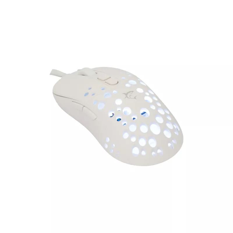 Pelė White Shark GM-9004 Tristan-2 balta RGB USB