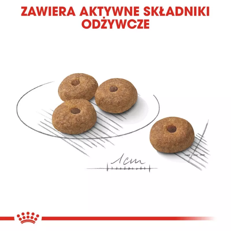 Sausas šunų maistas Royal Canin Adult Paukštiena 1 kg — sterilizuotų mažų ir ypač mažų veislių šunims, baltymai 30%, riebalai 13%