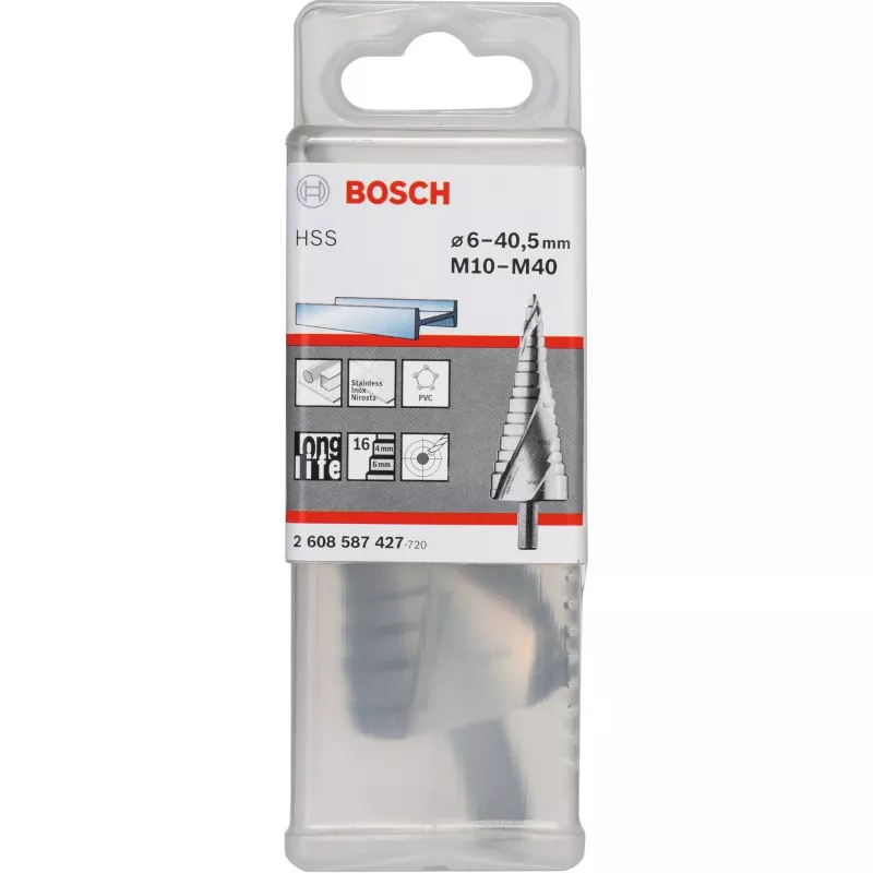 Pakopiniai grąžtai Bosch HSS 2608587427