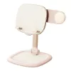 Planšečių ir telefonų stovas Baseus Seashell Series Pink — reguliuojamo aukščio, lengvas