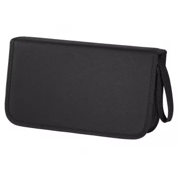 Hama Nailoninė piniginė 104 CD, 104 diskams, juoda, nailonas