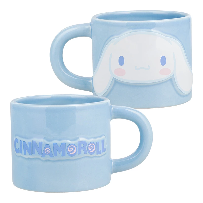 Puodelis Paladone Paladone Cinnamoroll reljefinis puodelis – keraminis personažo puodelis su reljefiniu Cinnamoroll dizainu