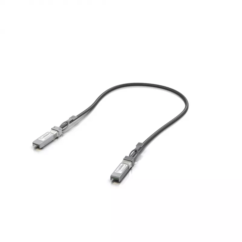 “Ubiquiti UACC-DAC-SFP28-0.5M” InfiniBand / šviesolaidinis kabelis, juodas