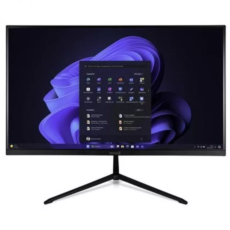 TERRA 2401 Intel® Core™ i3 i3-1315U 60,5 cm (23,8 colio) 1920 x 1080 pikselių „All-in-One“ kompiuteris 8 GB DDR4-SDRAM 500 GB SSD Windows 11 Home Wi-Fi 6 (802.11ax) Juoda