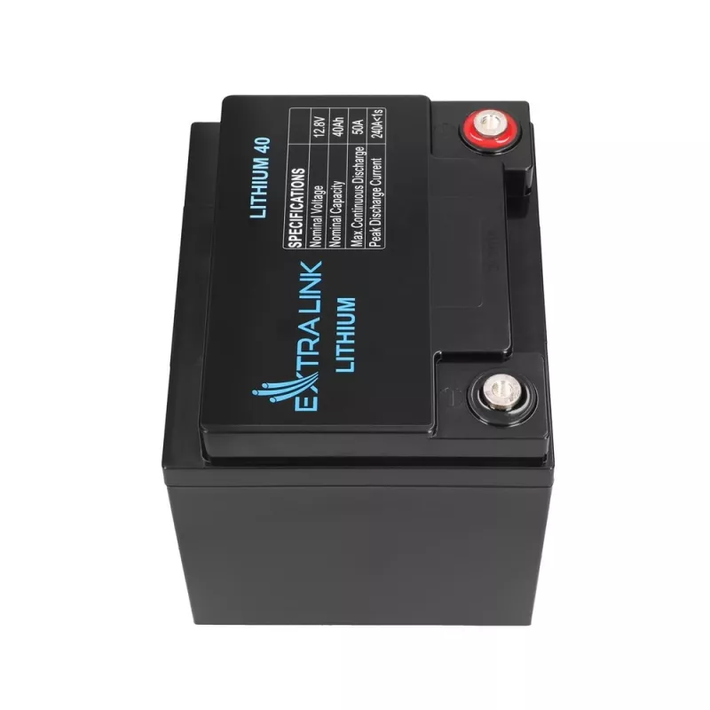 Extralink Akumuliatorius LiFePO4 40AH 12.8V BMS Baterija 40000 mAh