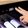 „Caso“ išmanusis vyno aušintuvas | „WineExclusive 126“ | energinio efektyvumo klasė G | vitrininis | laisvai pastatomas | talpa 126 buteliai | aušinimo tipas kompresorinė technologija | juodas