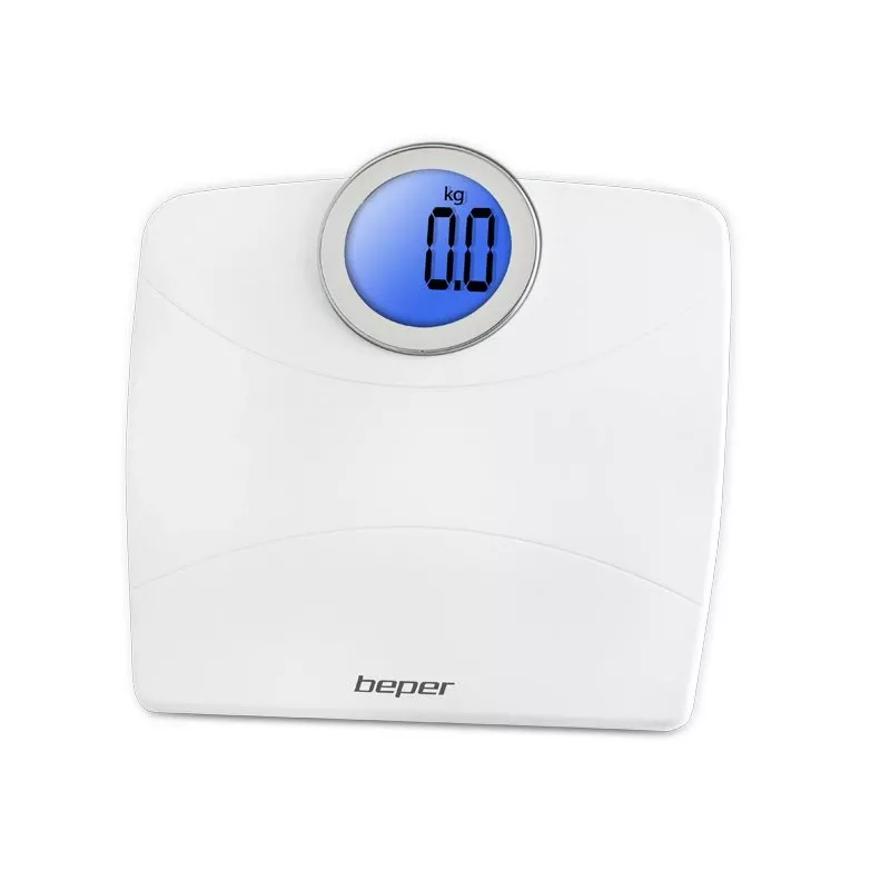 Elektroninės asmeninės svarstyklės Beper 40.811B Trapezium White