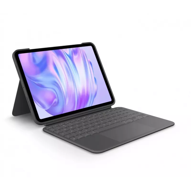 Logitech Combo Touch Klaviatūra QWERTY US International jutiklinis kilimėlis Graphite