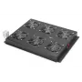 Digitus DN-19 FAN-6-SRV-B gaminys juodos spalvos