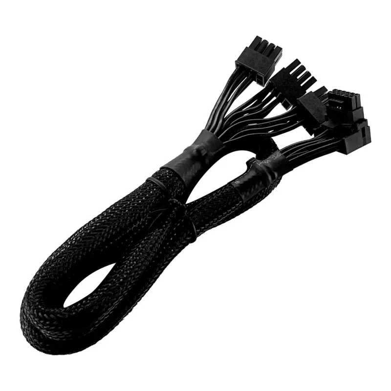 Cooler Master CMA-NFPC16XXBK2-GL - 0,65 m - PCI-E (12+4-pin) - 3 x 8-pin - Kištukas - Kištukas - Kampinis