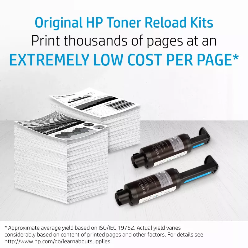 HP 103A papildymo rinkinys, 2500 puslapių, juodas