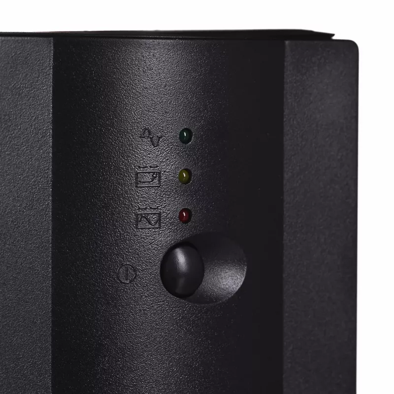 Gembird UPS-PC-652A nepertraukiamo maitinimo šaltinis (UPS) Linijinis-interaktyvus 0,65 kVA 390 W 3 kintamosios srovės lizdai