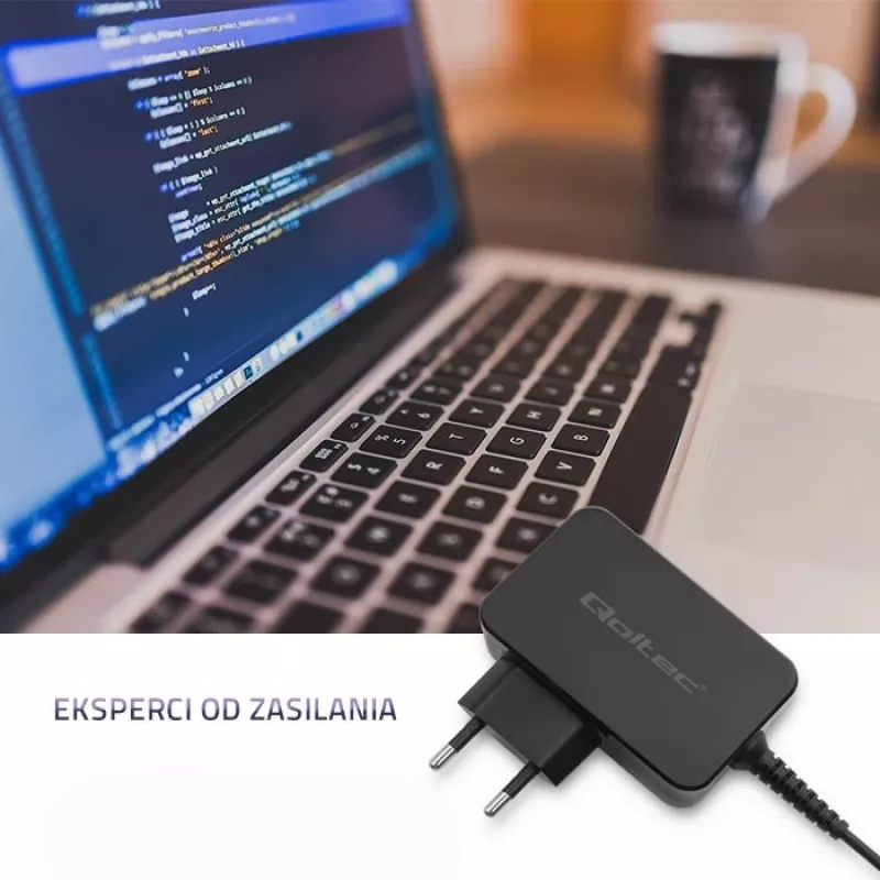 Maitinimo adapteris QOLTEC 45W 19V 2.37A su 5.5x1.7 mm jungtimi