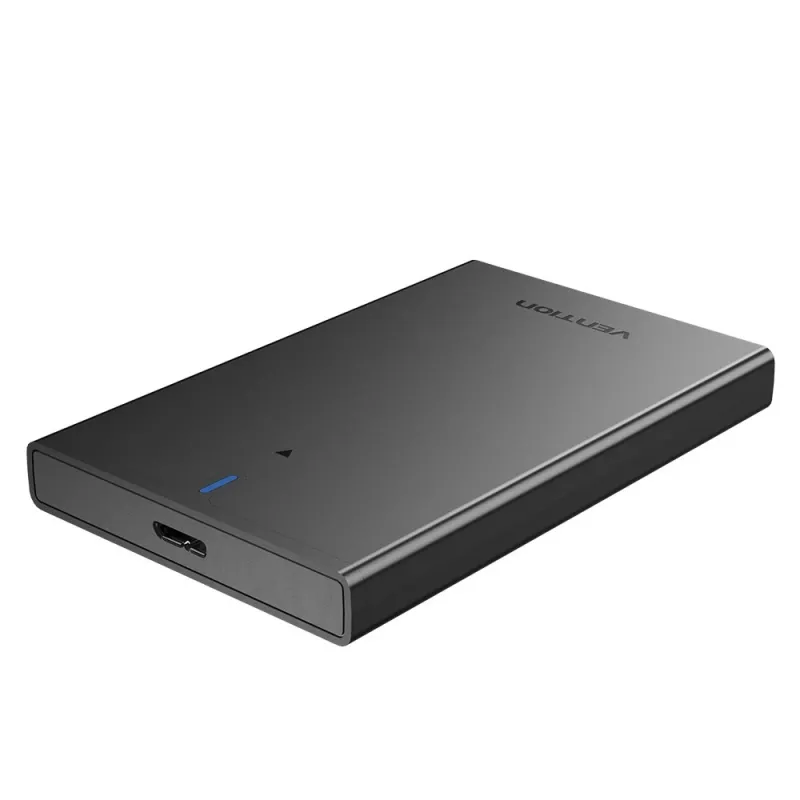 Vention 2,5 colio SATA standžiojo disko korpusas (USB 3.0 Micro-B) juodas