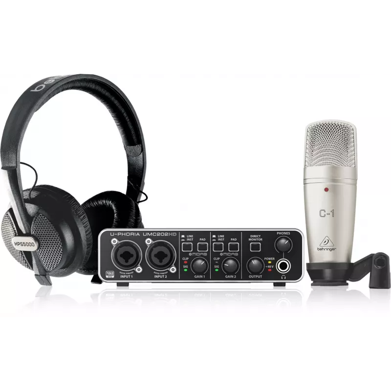 Behringer U-PHORIA STUDIO PRO - namų įrašų rinkinys