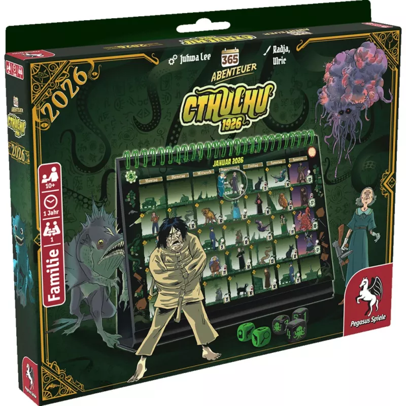 365 adventure - Cthulhu 1926 (leidimas 2026), dėlionės žaidimas