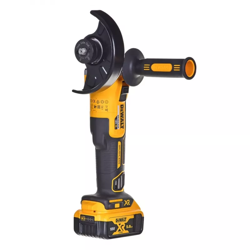 Kampinis šlifuoklis DeWALT DCG405P3 18V (DCG405P3-QW)
