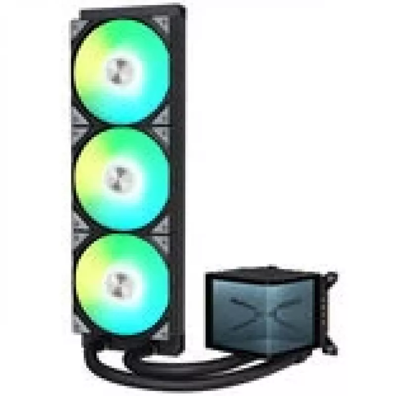 Lian Li O11D EVO RGB + TRYX PANORAMA ARGB pilnas skysčio aušinimas - juoda, 360 mm
