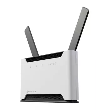 Belaidis maršrutizatorius MikroTik Chateau PRO ax — dviejų juostų 2,4/5 GHz, 3548 Mbit/s, PoE, 5x LAN, 2 išorinės antenos, pilka/baltas