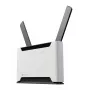Belaidis maršrutizatorius MikroTik Chateau PRO ax — dviejų juostų 2,4/5 GHz, 3548 Mbit/s, PoE, 5x LAN, 2 išorinės antenos, pilka/baltas