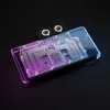 Alphacool Core RX 9070 XT Swift+ Transparent Chrome GPU skysčio aušinimo blokas