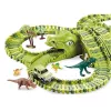 Didelis lenktynių takelis, Dino Park Extralink Toys, automobilis, dinozauras, dinozaurų parkas, XXL, 271 detalė