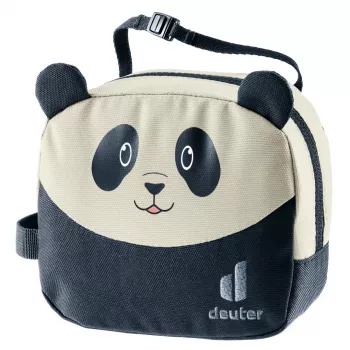 Tualetinis krepšys DEUTER Wash Bag Kids — Polieter sulfonas (PES), 160×60×120 mm, juoda ir balta