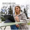 Fixed | Trinity Case | 10.9-11 colio | Dangtelis | Apple iPad 10,9 colio (2022)/iPad 11 colio (2025) | Juoda