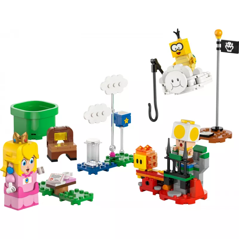 Konstrukcinis žaislas LEGO 71441 Super Mario Interaktyvi LEGO Peach figūrėlės rinkinys, suderinamas su LEGO sistema