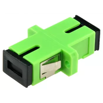 Šviesolaidinis adapteris Alantec FOA-SCA-SMS — SM SC/APC į SC/UPC vienpusis sujungimas, 2,5 mm, žalias