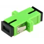 Šviesolaidinis adapteris Alantec FOA-SCA-SMS — SM SC/APC į SC/UPC vienpusis sujungimas, 2,5 mm, žalias
