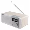 Nešiojamas radijo imtuvas BLAUPUNKT PP14BT su Bluetooth, MP3, MicroSD, USB ir žadintuvu — 6 W, baterija / kintamoji srovė, 230×118×90 mm