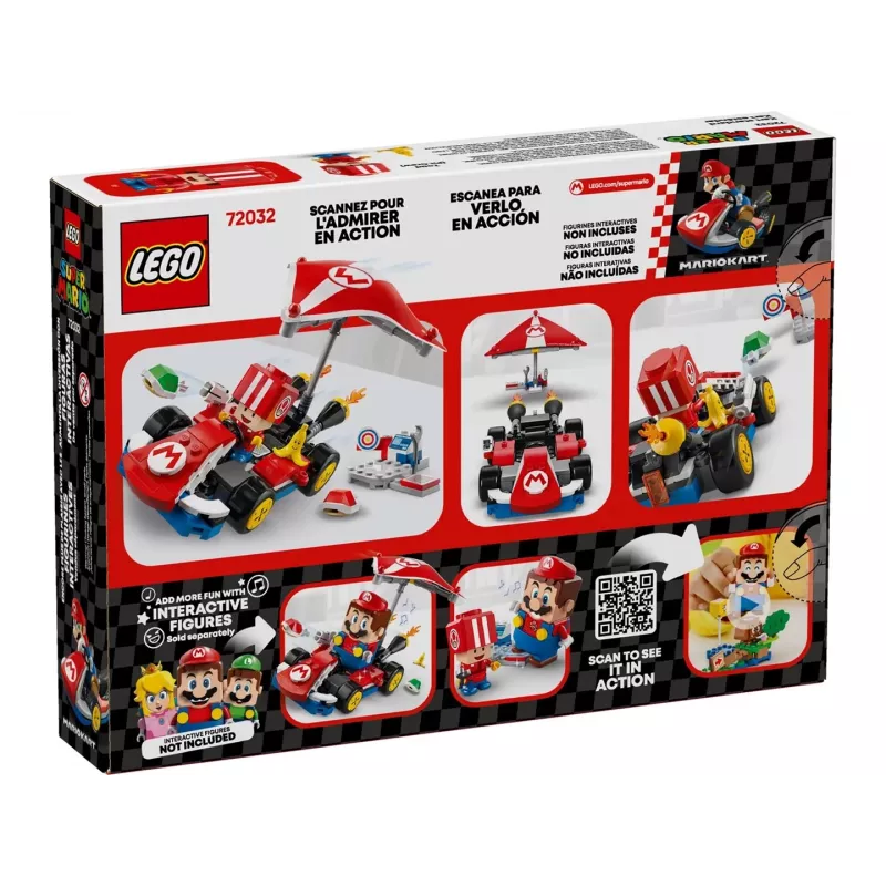LEGO SUPER MARIO 72032 Mario Kart - Standartinis Kartas