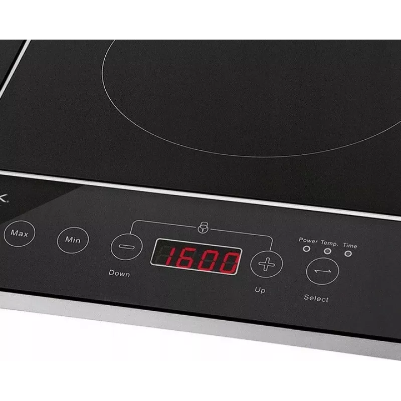 PROFI COOK PC-DKI 1067 indukcinė viryklė, 3500 W, 2 kaitvietės, juoda