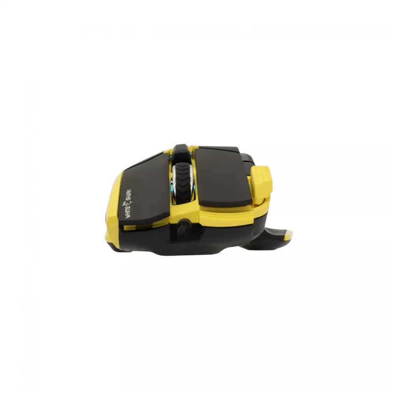 „White Shark GM-9006 MARROK Geltona RGB 12.000 dpi“ pelė