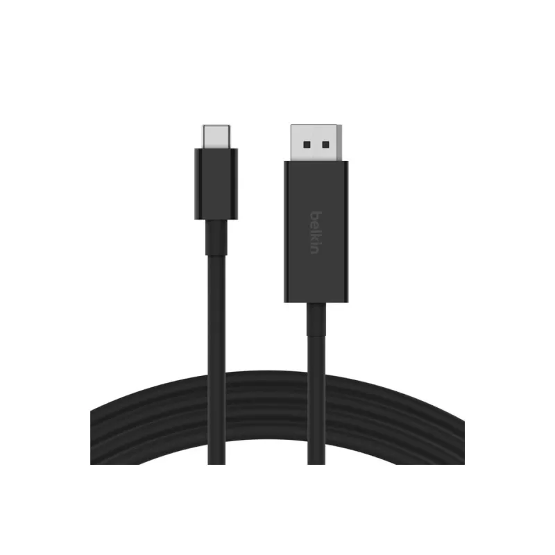 Belkin AVC014bt2MBK 2 m USB Type-C DisplayPort juoda