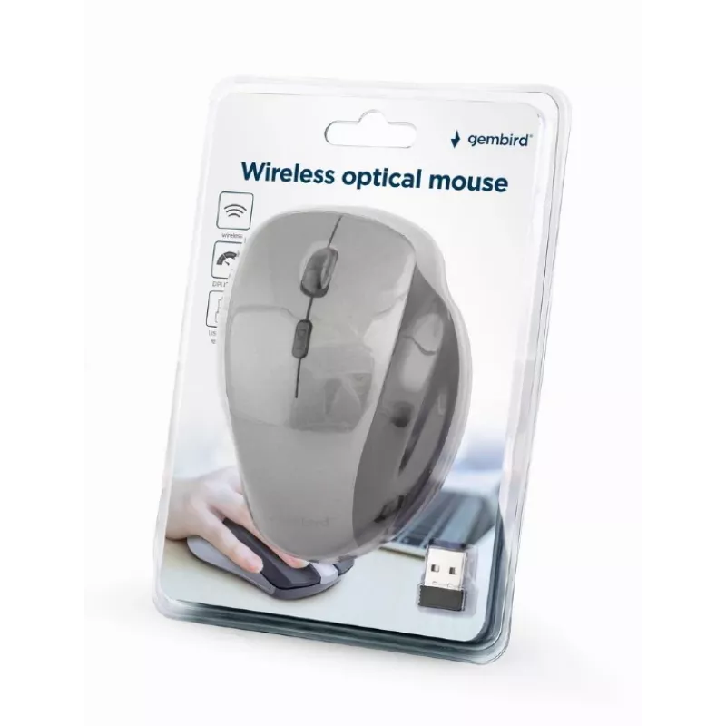 Optinė pelė Gembird MUSW-6B-02-BG USB