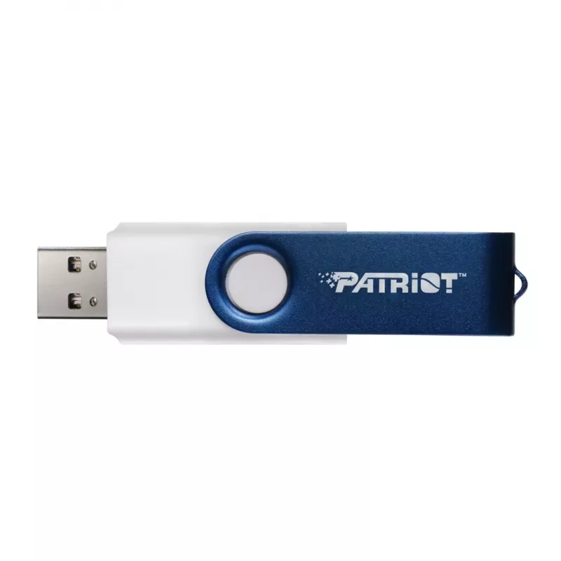 USB atmintukas Patriot Memory 64 GB dvigubas USB A+C PS64GX550AAD balta mėlyna