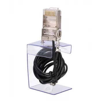 Tinklo kabelis UBIQUITI TOUGHCable RJ-45 Cat5e 1 m, juodas, RJ-45 jungtis