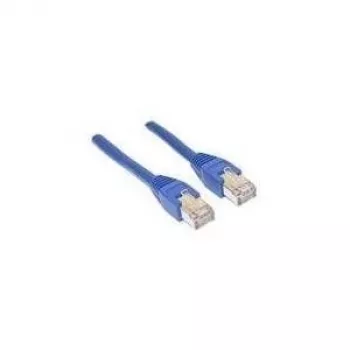 Wentronic Goobay CAT 5e komutacinis kabelis, F/UTP, mėlynas, 0,5 m - CCA vario mišinys (50157)